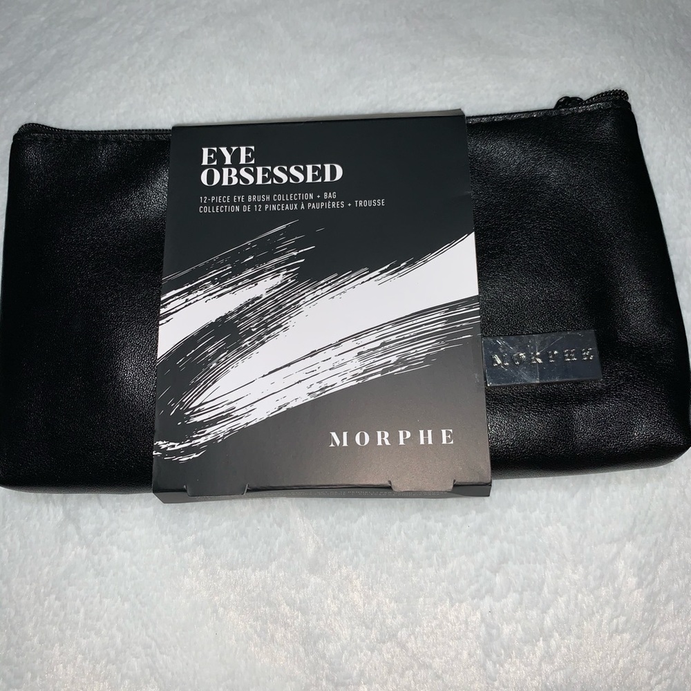 Morphe 12pc eye brush collection + Bag - Picture 2 of 4